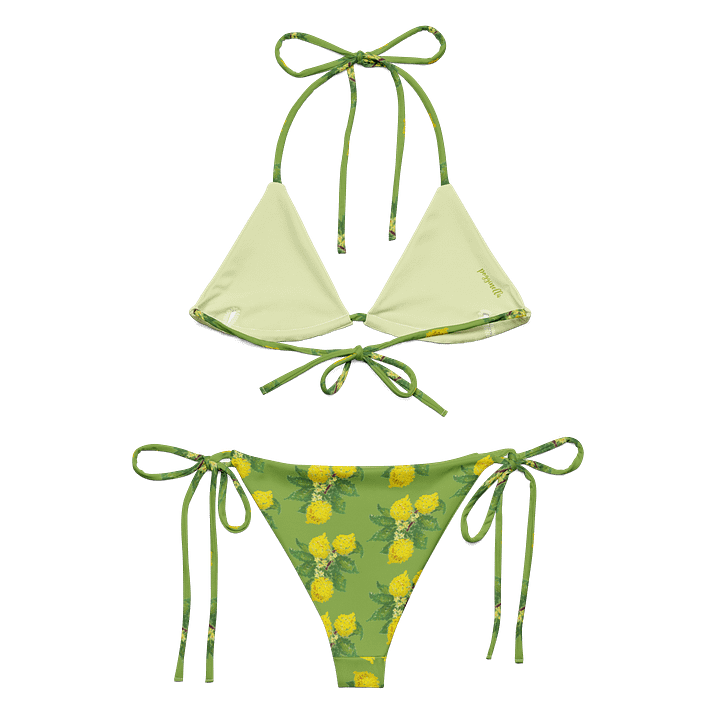 Lemon Love Green Bikini Set product image (1)