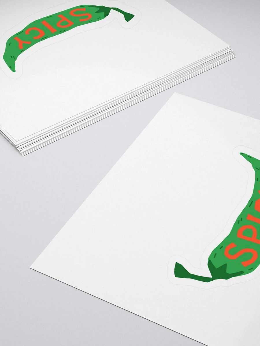 Spicy Chili Pepper Kiss Cut Stickers product image (4)