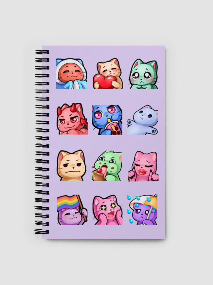best of cats notebook // lilac product image (1)