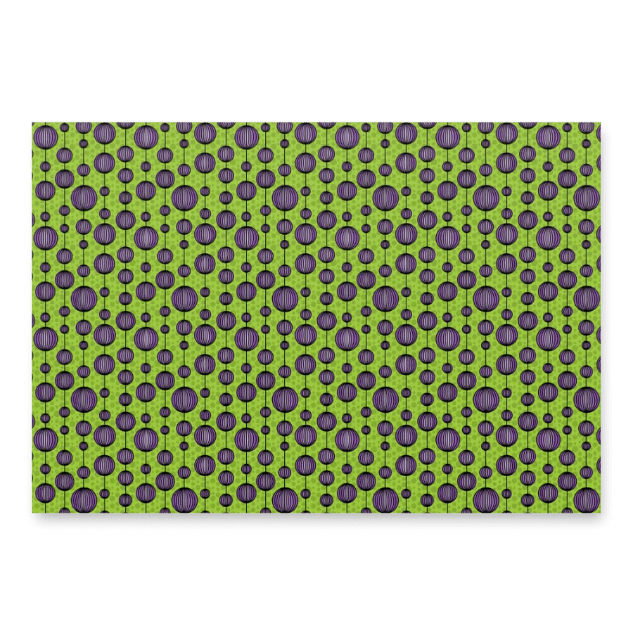 Weirdly Zen Wrapping Paper Sheets - Multicolor Abstract product image (2)