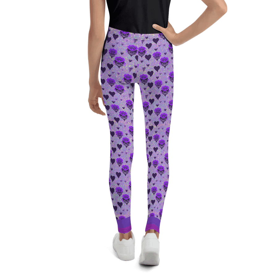 Shadowheart Bloom Iridescent Youth Leggings product image (4)