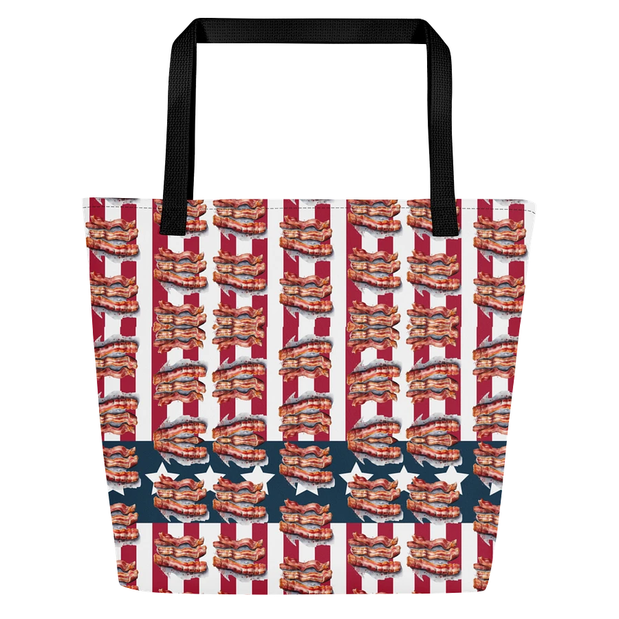 Bacon and America Print Tote Bag product image (1)