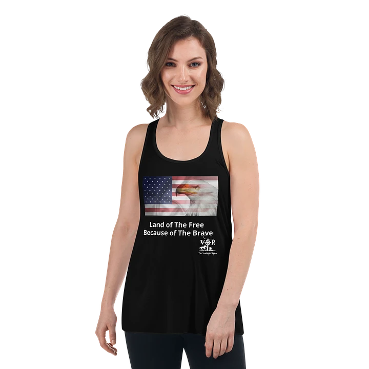 Land of The Free Women's Flowy Tank product image (1)