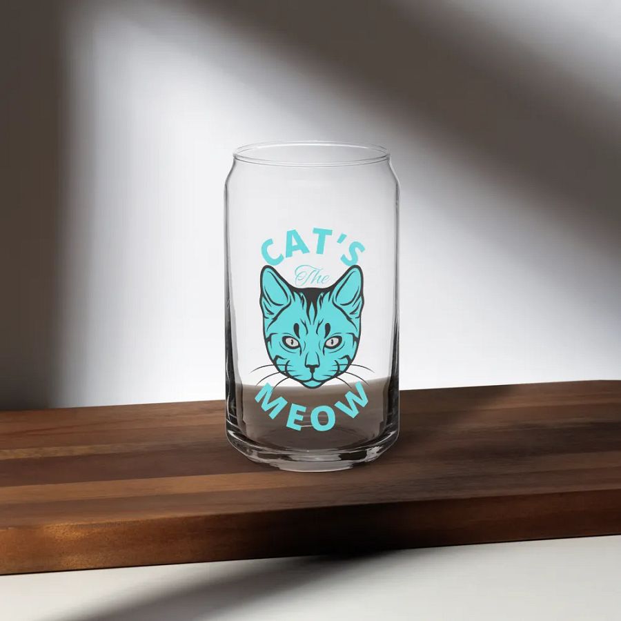 The Cat's Meow Can Glass product image (5)