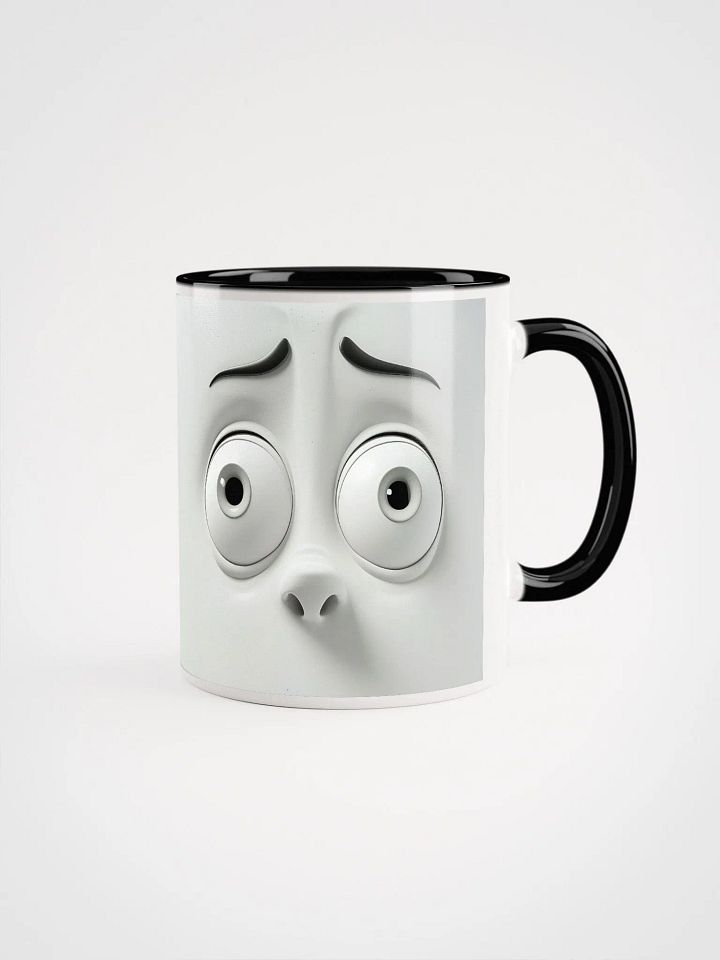 Furrowed Brow Mug: Start Your Day with a Quirky Twist! product image (2)