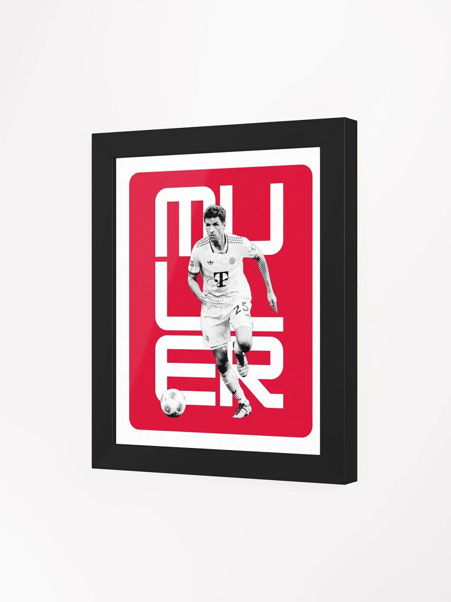 Thomas Müller BW Bayern Munich Name Art Framed Print product image (3)