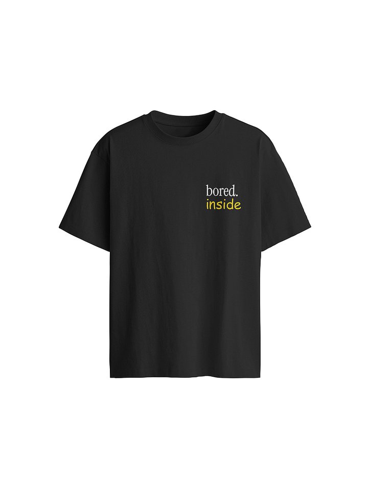 Bored. Inside - A Premium Relaxed Fit Embroidered Tee product image (1)