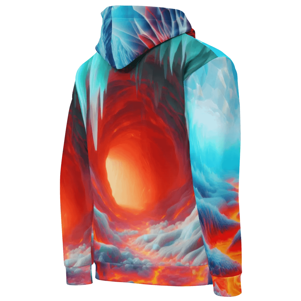 Fire and Ice - Fiery Flow Through Glacier #6 product image (7)