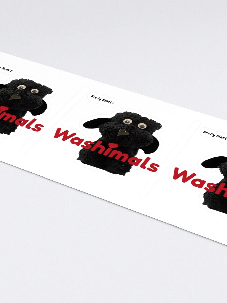 Washimals Kiss Cut Stickers (Set of 5) product image (4)
