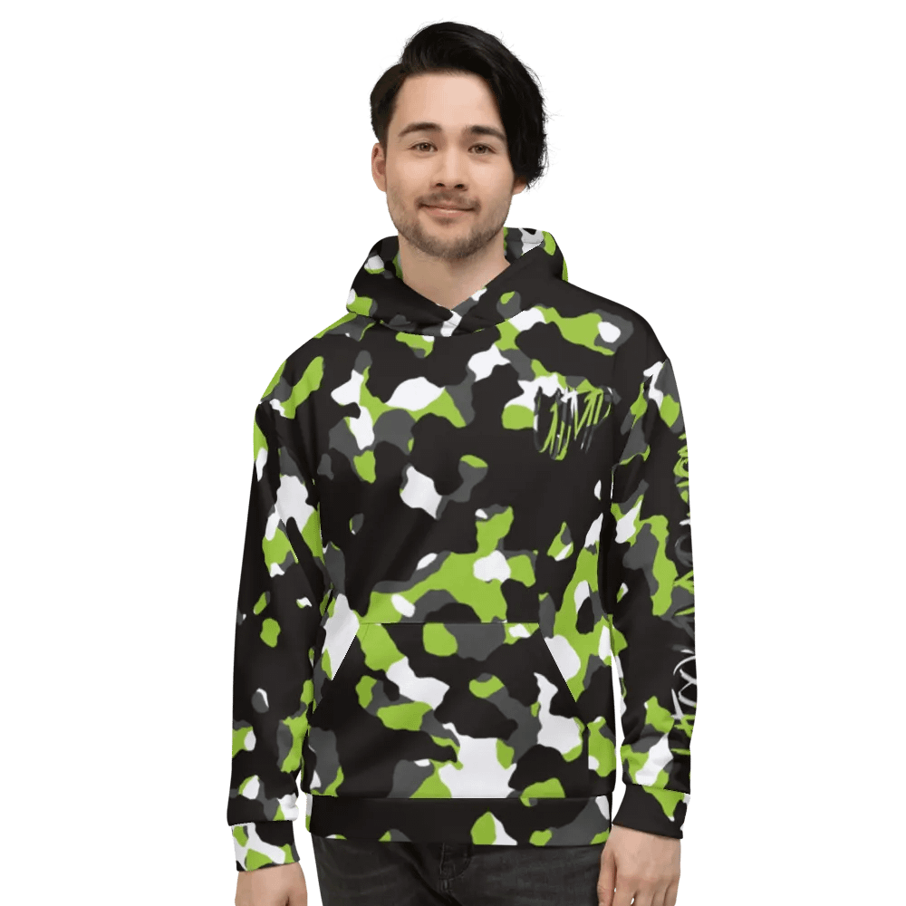 All-Over Print Hoodie - UTMP Abstract Camo Chest / Arm / Back product image (7)