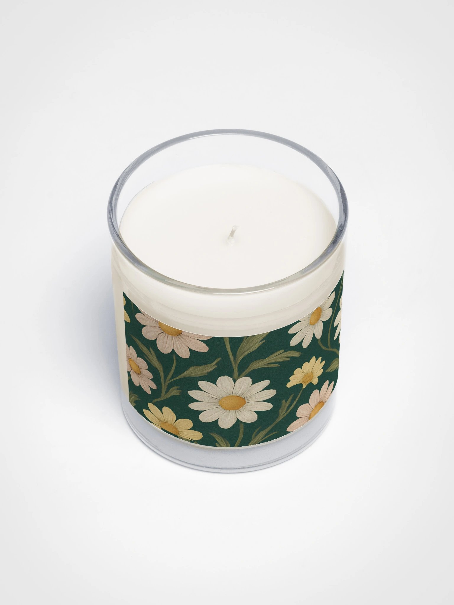 Daisy Soy Candle With Bright Floral Botanical Design product image (3)