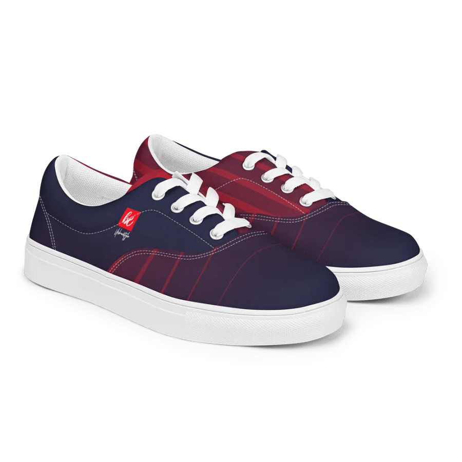Blue & red Men's Canvas Shoes product image (7)