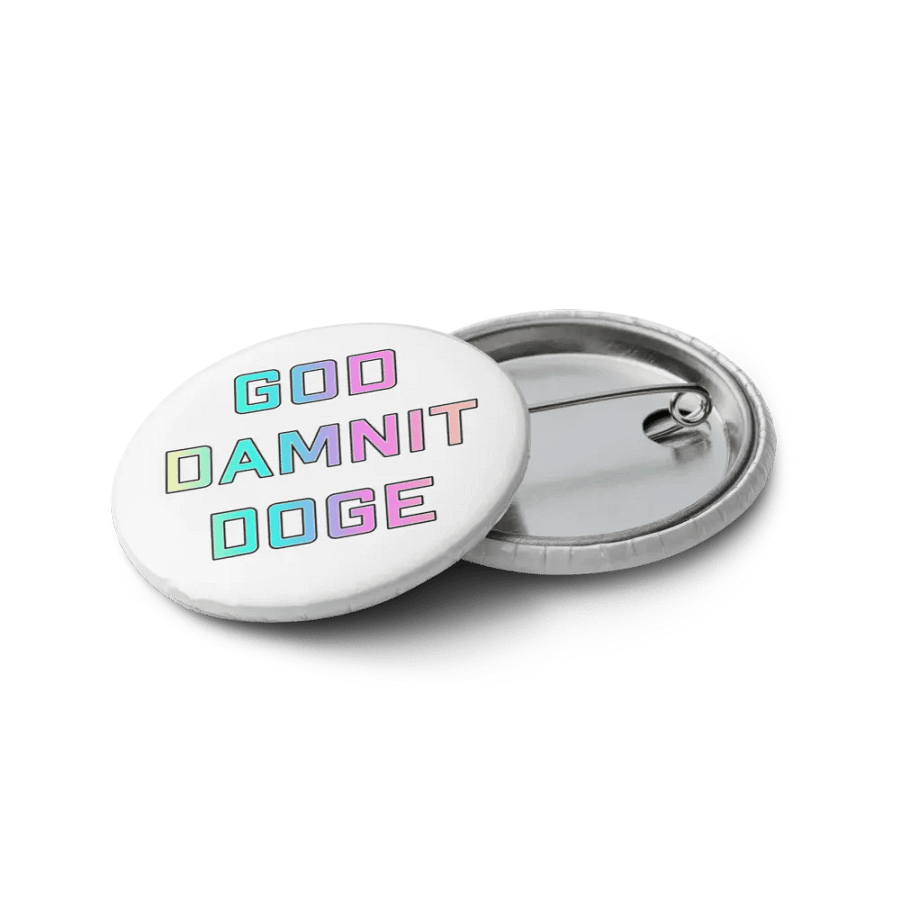 God Damnit Chaos Crew Pins product image (7)