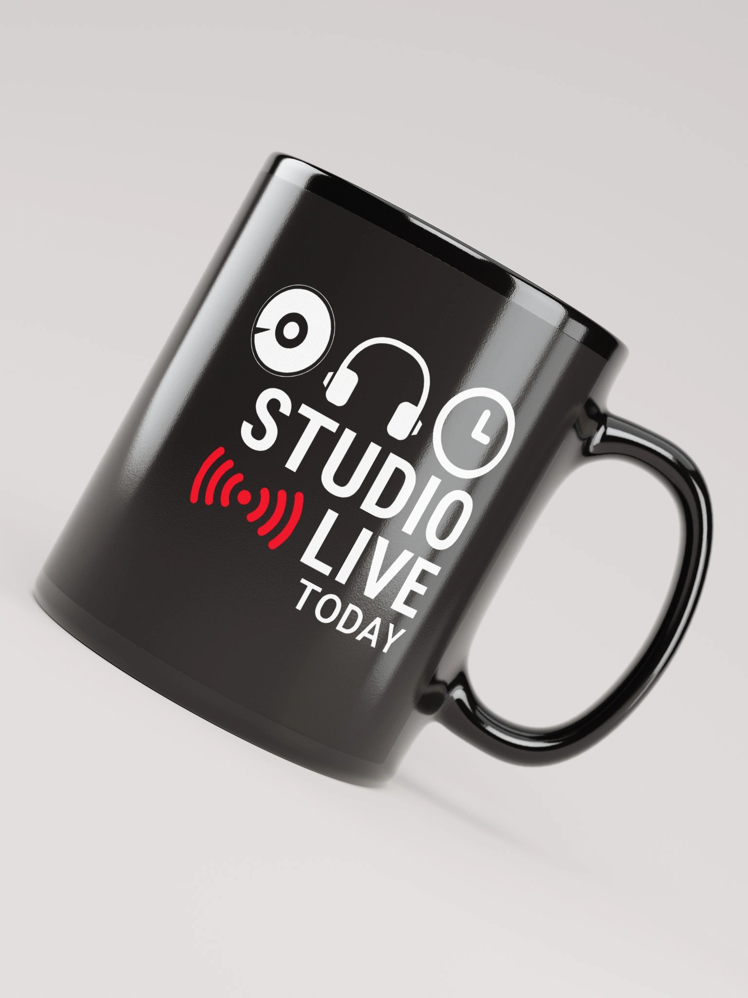 Classic BLACK Studio Live Today Mug product image (7)