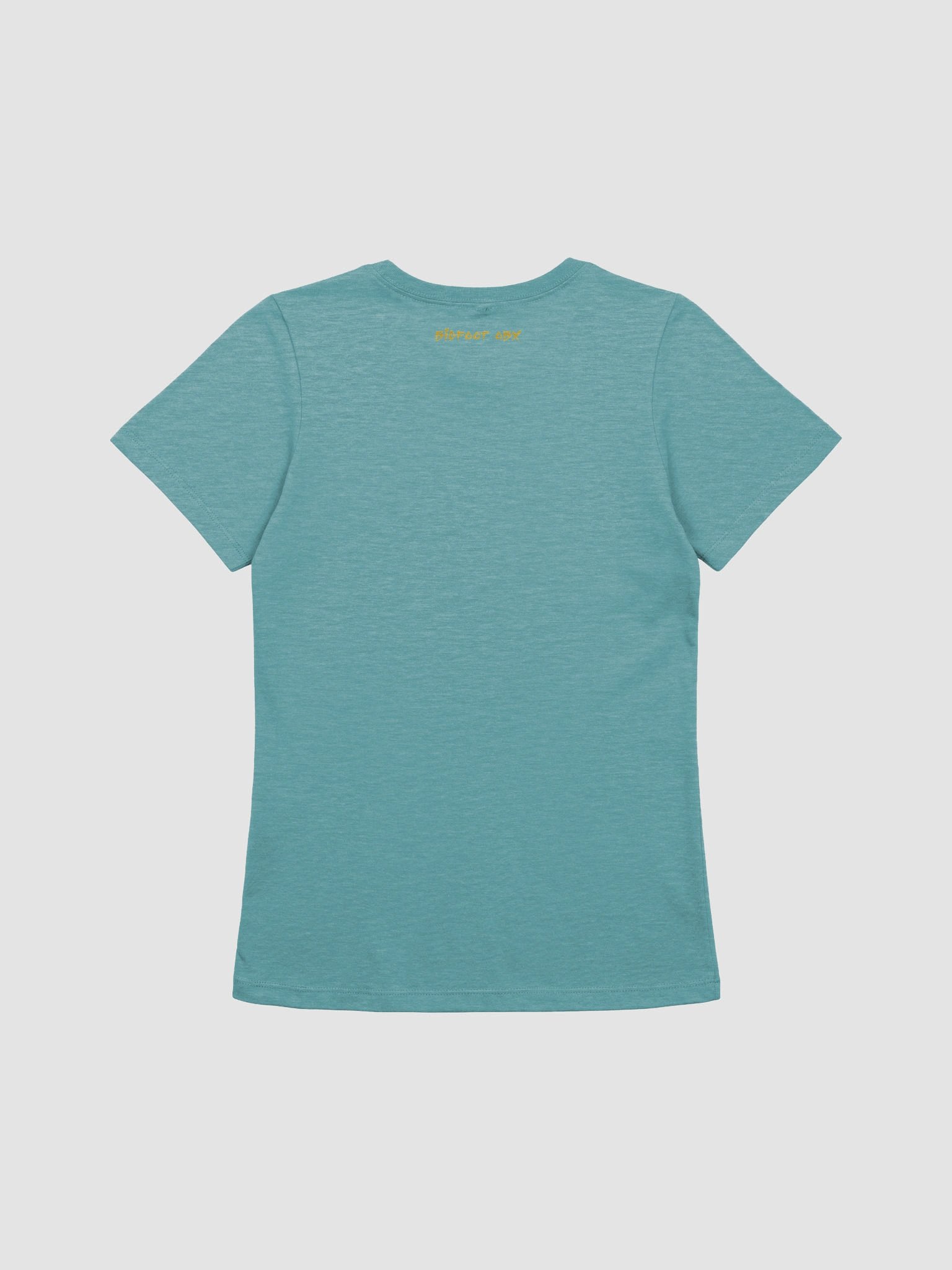 Destination Bigfoot Bronco Bigfoot Logo Bella+Canvas Women's Supersoft Relaxed-fit T-Shirt (Heather Blue Lagoon) product image (2)