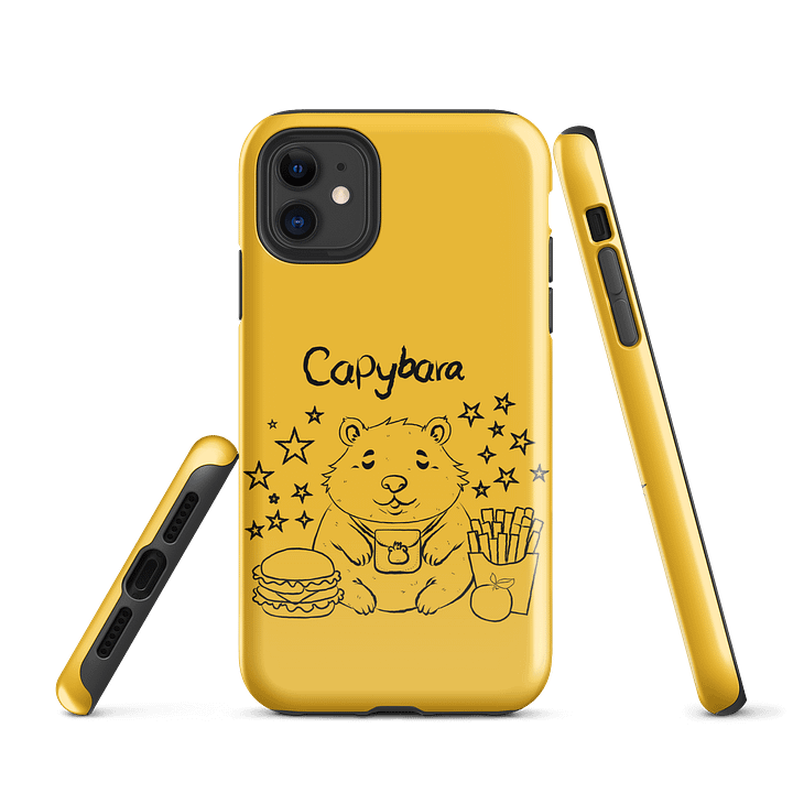 Capybara's Lunch Break iPhone® Tough Case product image (1)