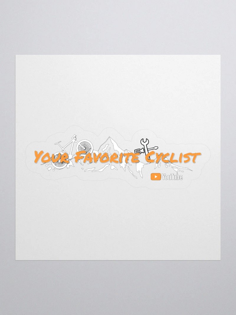Classic Your Favorite Cyclist Sticker