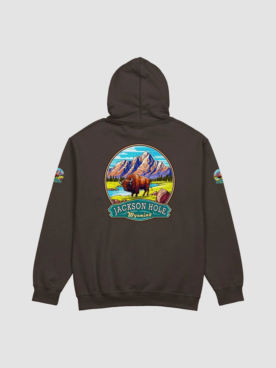 Jackson Hole Wyoming - American West Wilderness Hoodie product image (2)