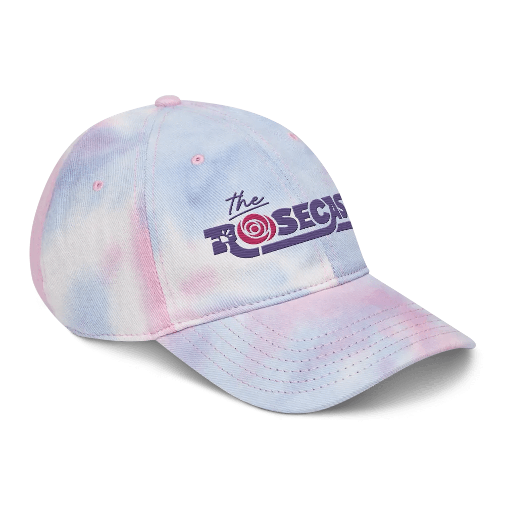 Rosecast Logo Tie-Dye Dad Hat product image (2)