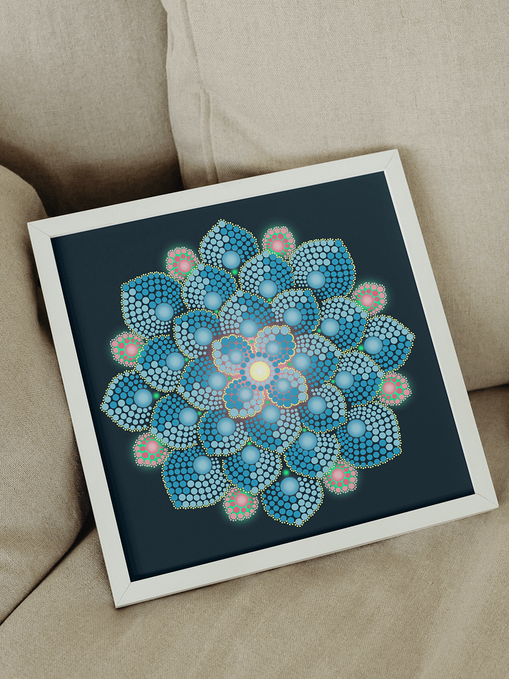 Summer Rain Mandala Posters, 2 JPG files product image (2)