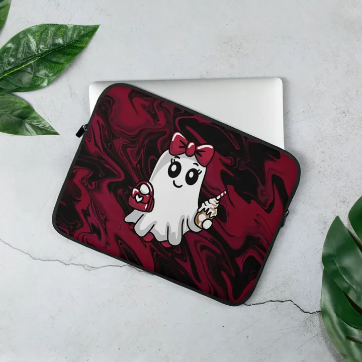 Stylish Ghost Laptop Sleeve product image (3)