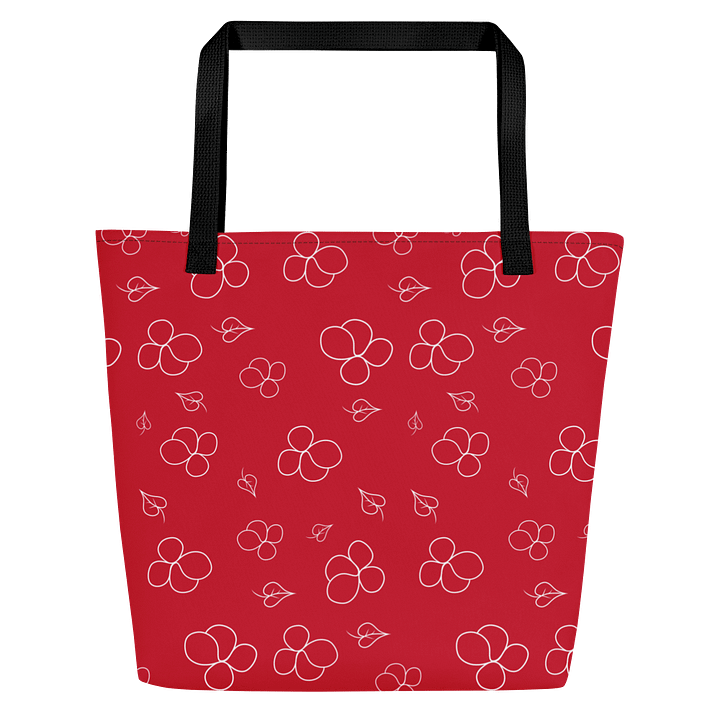 Blooming Red All-Over Tote Bag product image (1)