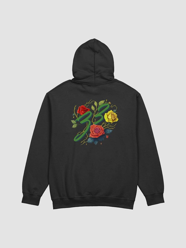 C33 Floral Autumn Hoodie Back product image (18)