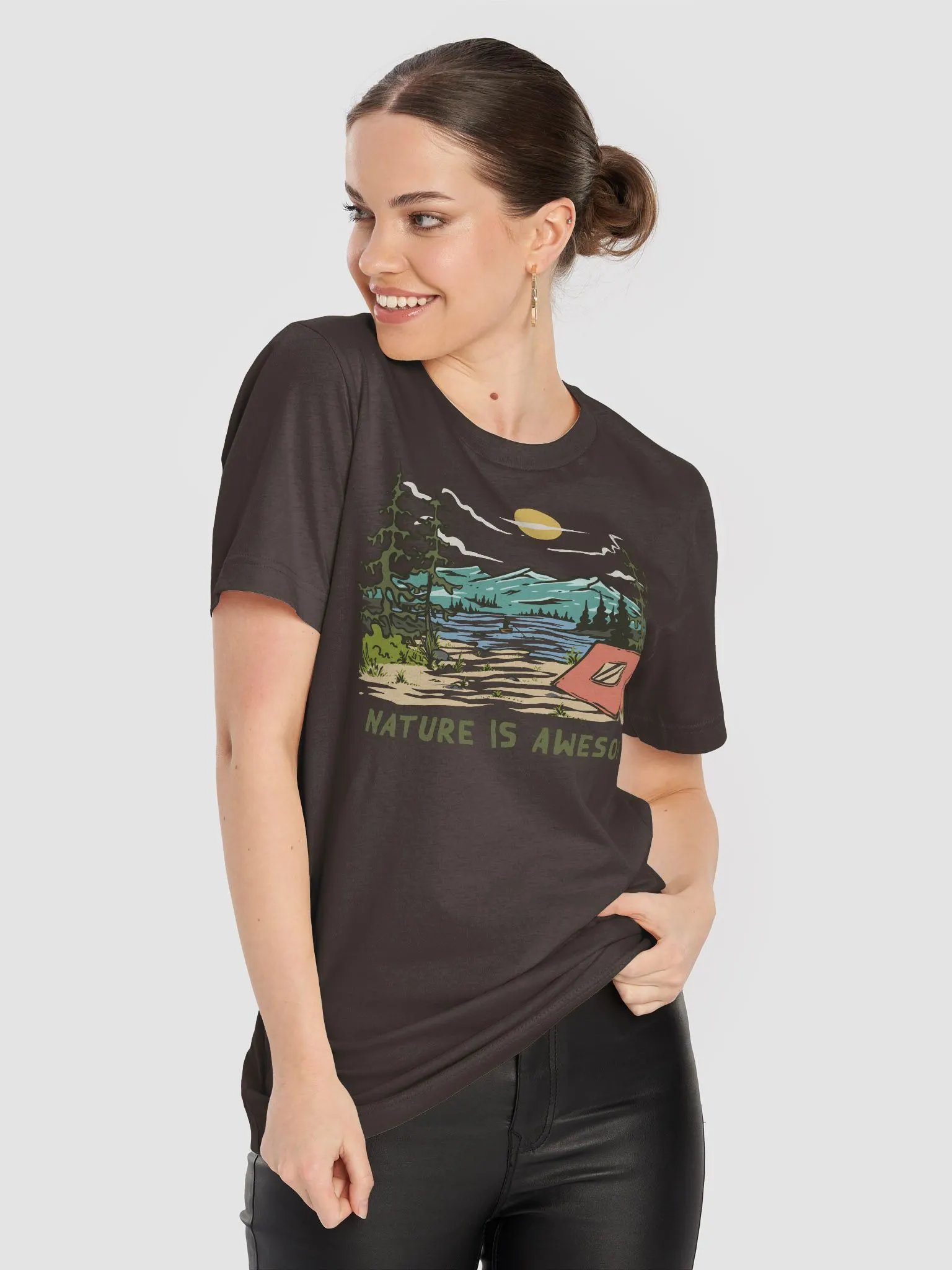 Nature Is Awesome Unisex Tee product image (28)