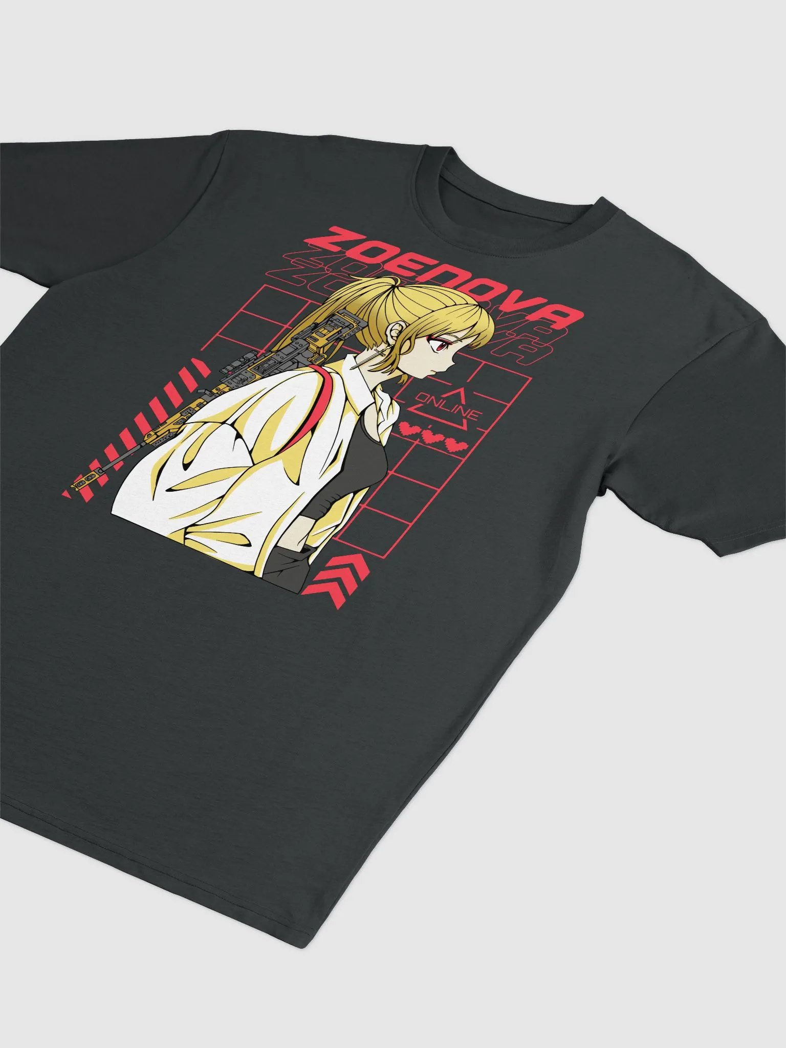 Online t-shirt RED product image (5)