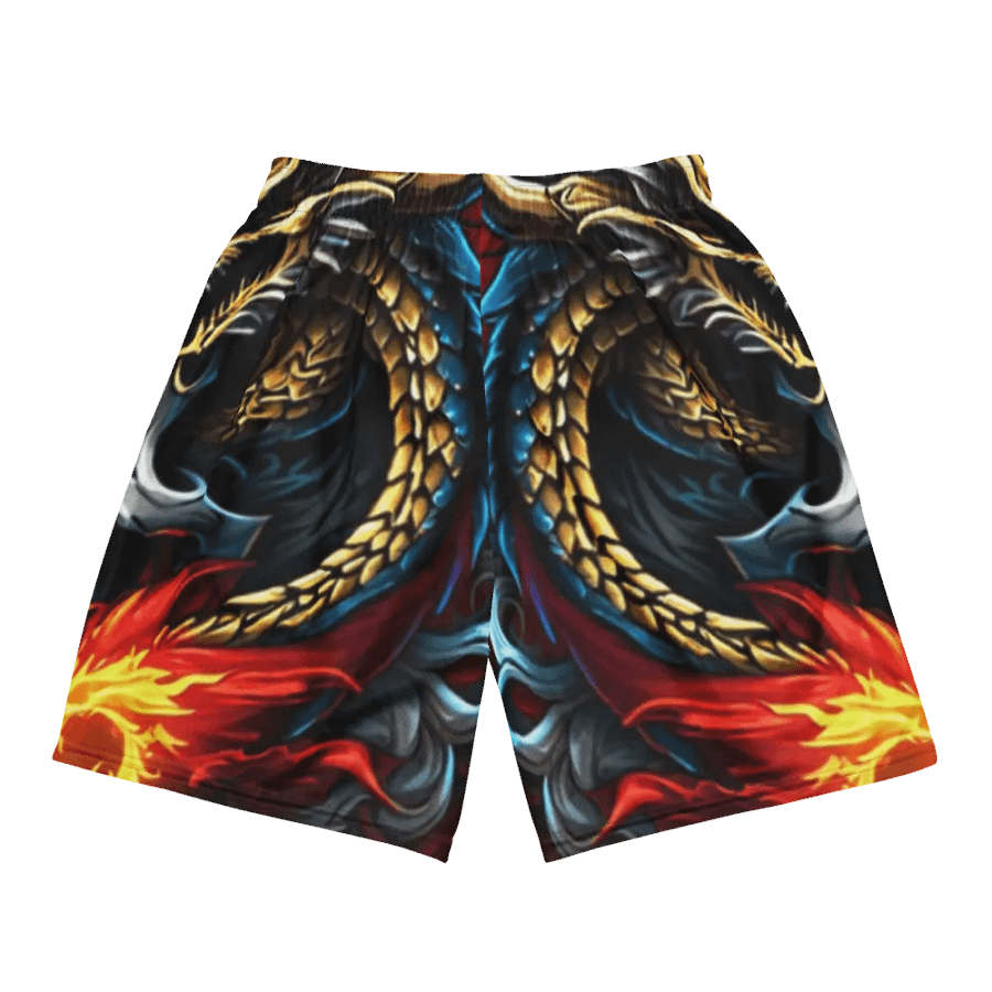 Dragon Gothic Symmetry Shorts product image (8)