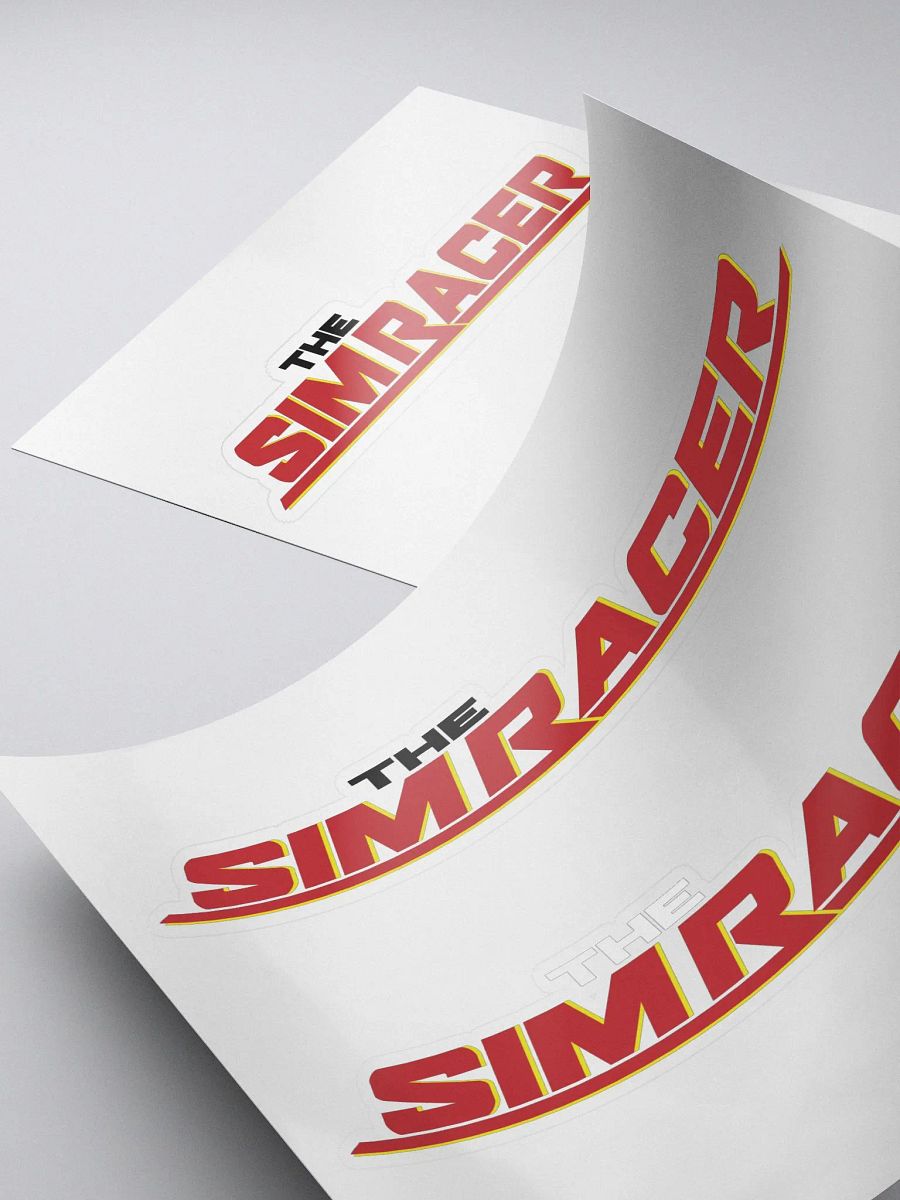 The Sim Racer Stickers product image (4)