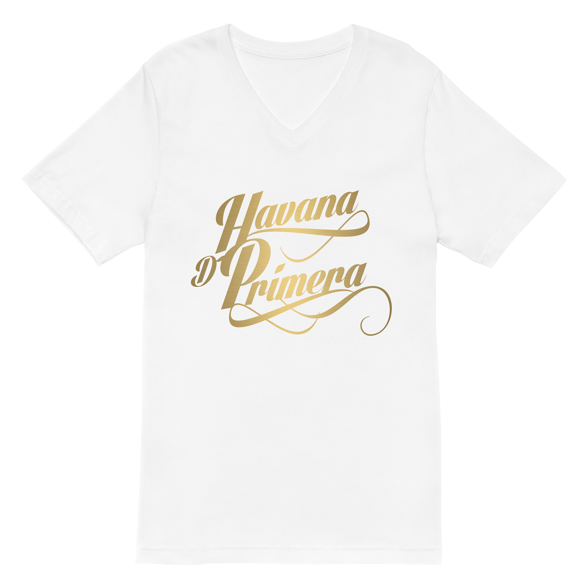 Havana D'Primera - Men's Short Sleeve V-Neck Jersey T-Shirt product image (2)