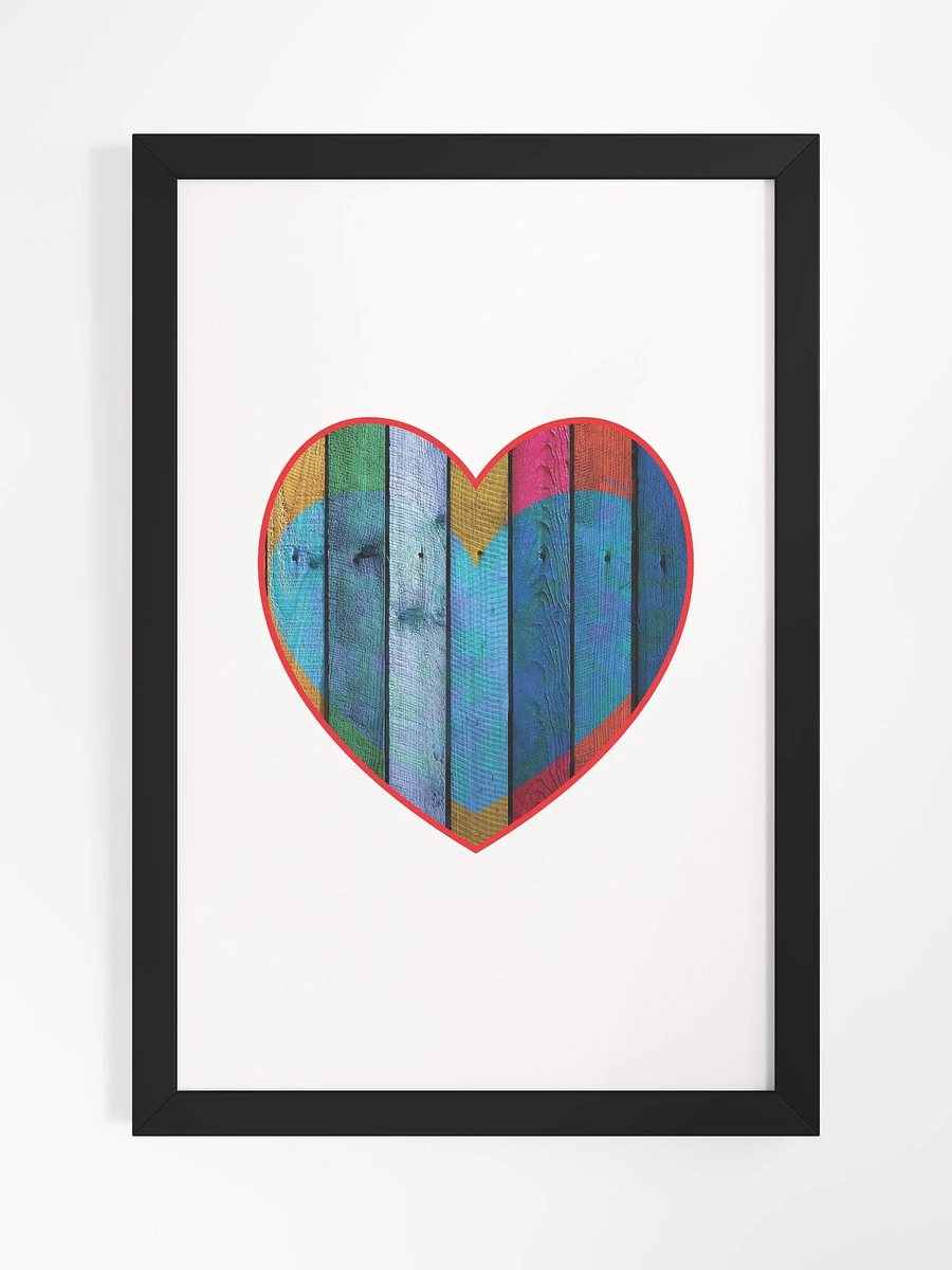 RAINBOW LOVE (HEART, LOVE, UNITY, VINTAGE, RAINBOW, VALENTINES DAY, ROMANTIC, ROMANCE, COUPLE, GIRLFRIEND, BOYFRIEND, HUSBAND, WIFE, RETRO) product image (2)