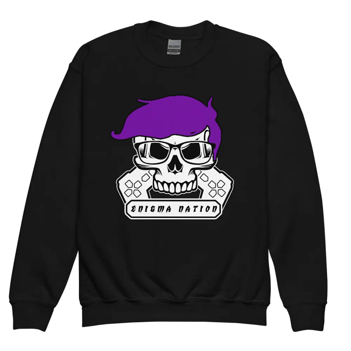 Enigma Nation Gildan Youth Crew Neck Sweatshirt (PRINTED) product image (2)