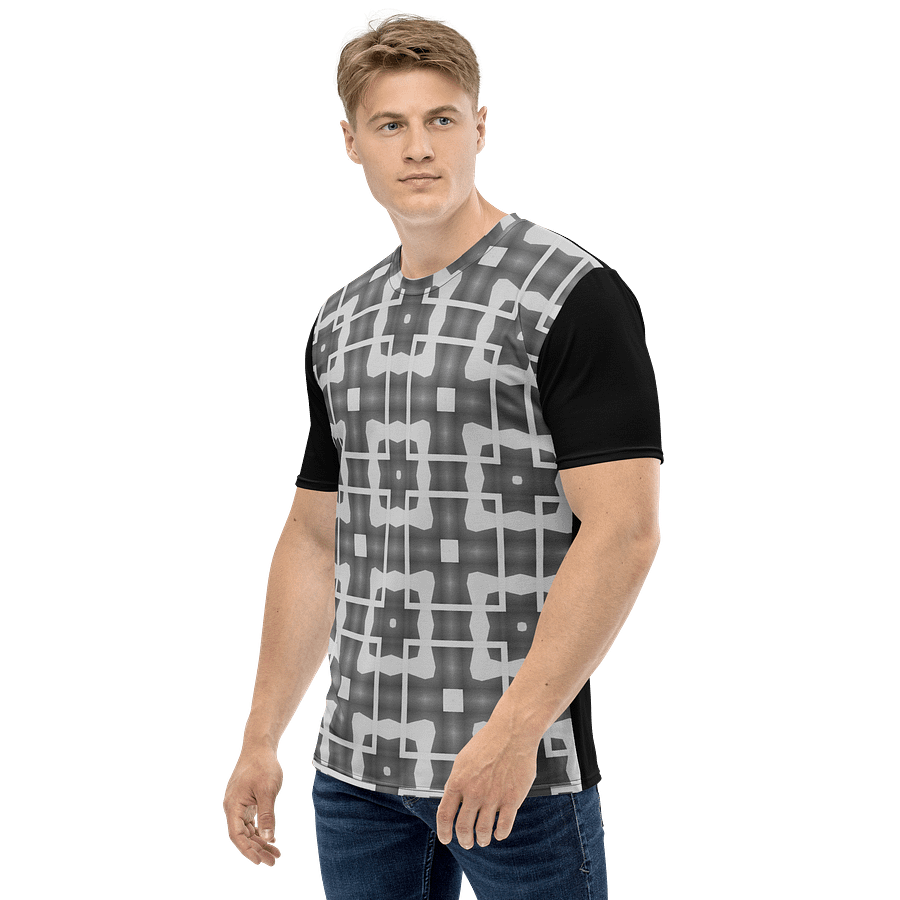 Gridlock Echo – Noir Edition Men's Tee product image (3)