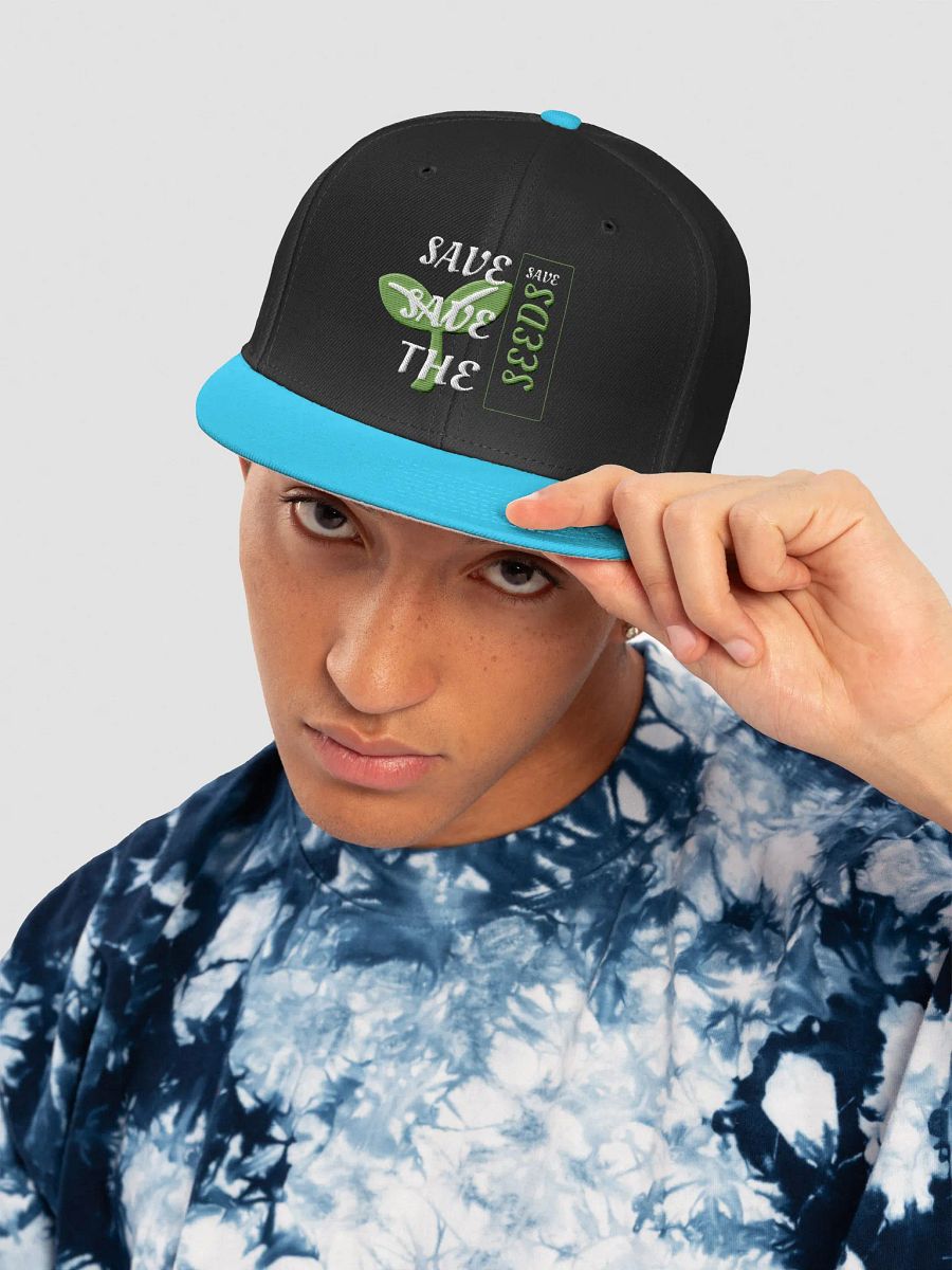 Save The Seeds Snapback Cap product image (6)