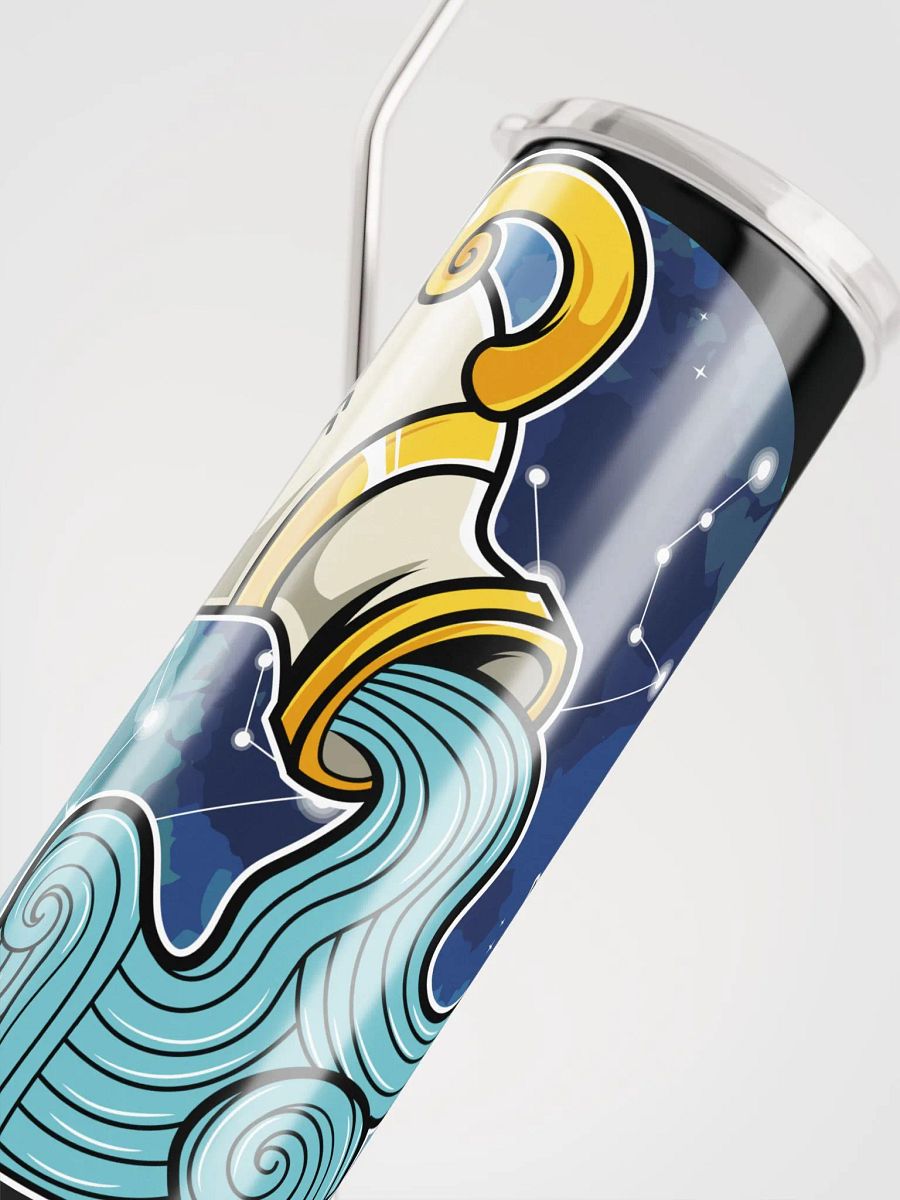 Aquarius Constellation Stainless Steel Tumbler product image (9)