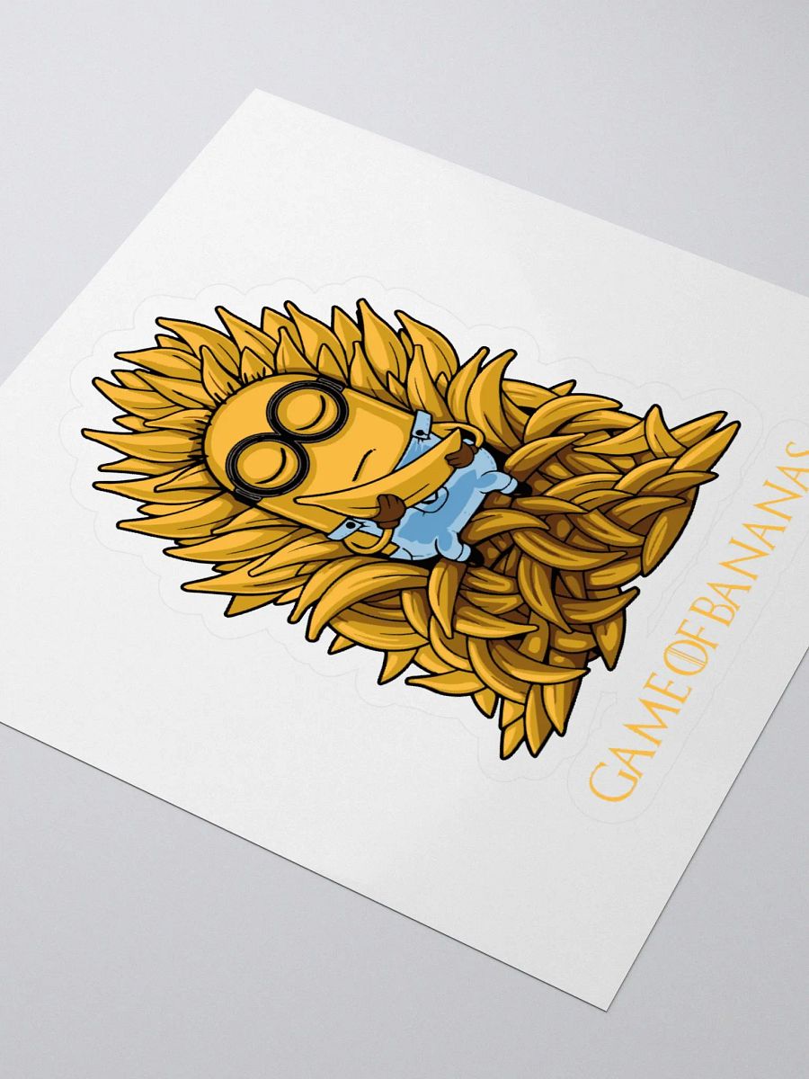 Game of Bananas Minion Sticker product image (3)
