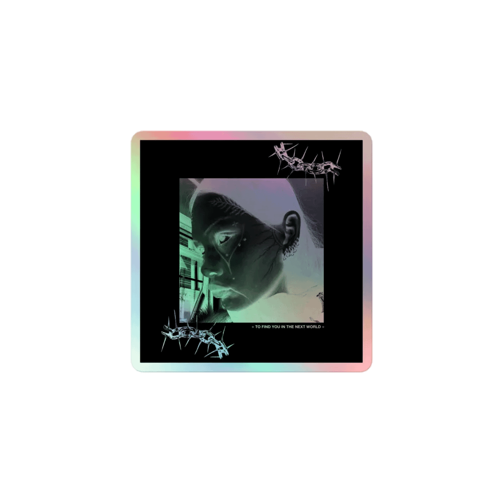 ⊹ TO FIND YOU IN THE NEXT WORLD ⊹ - HOLO STICKER product image (1)