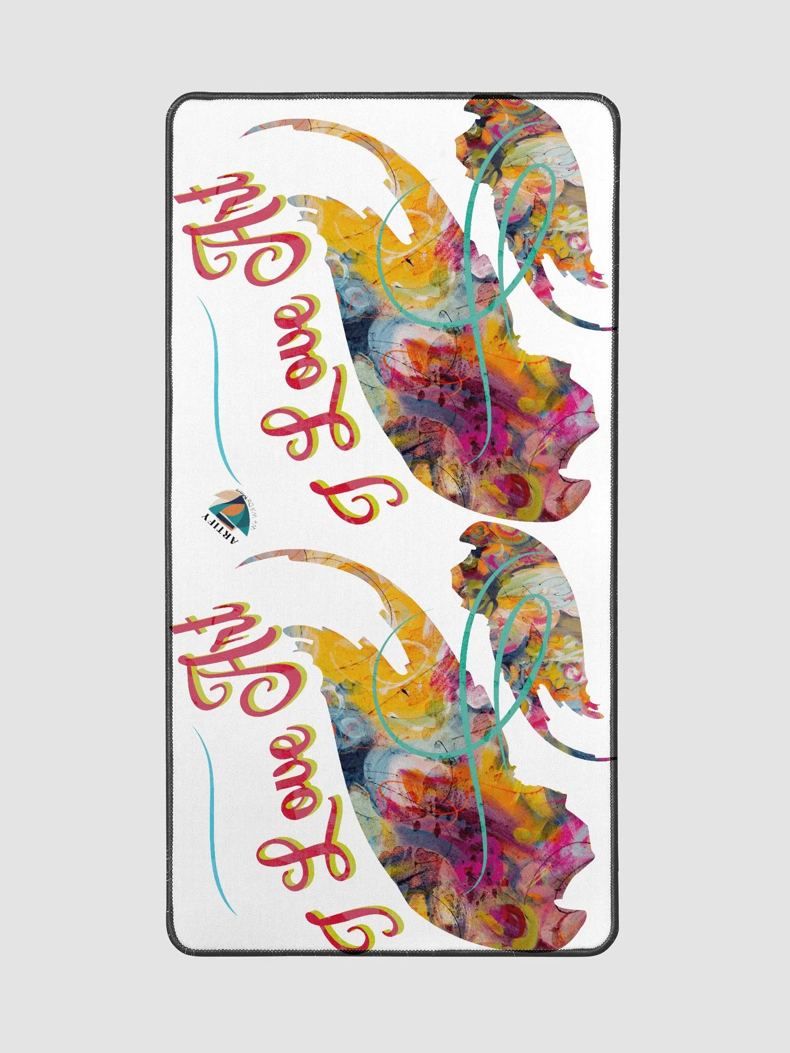 I love art desk mat product image (2)