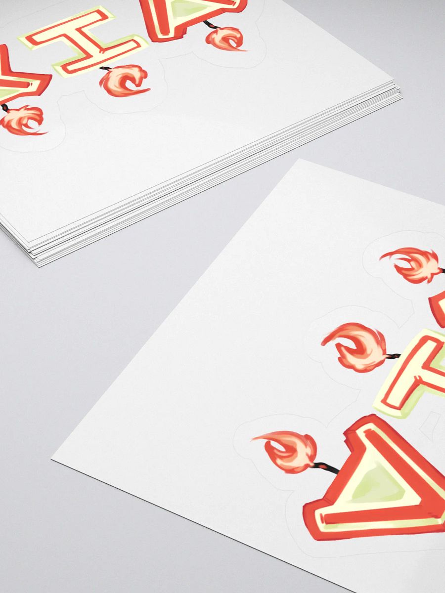 "VIX" Candles Sticker product image (4)