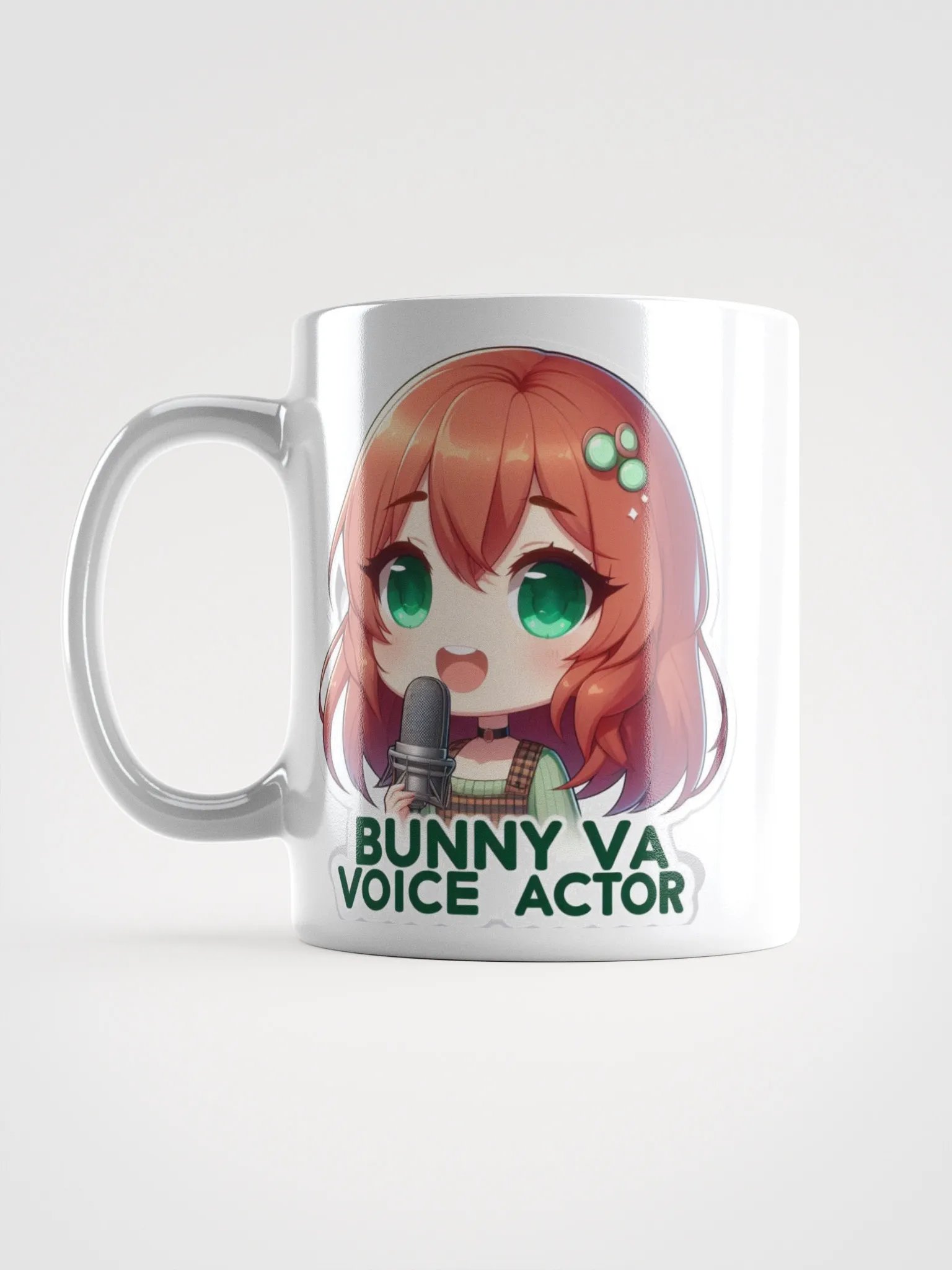 BunnyVA White Glossy Mug product image (6)