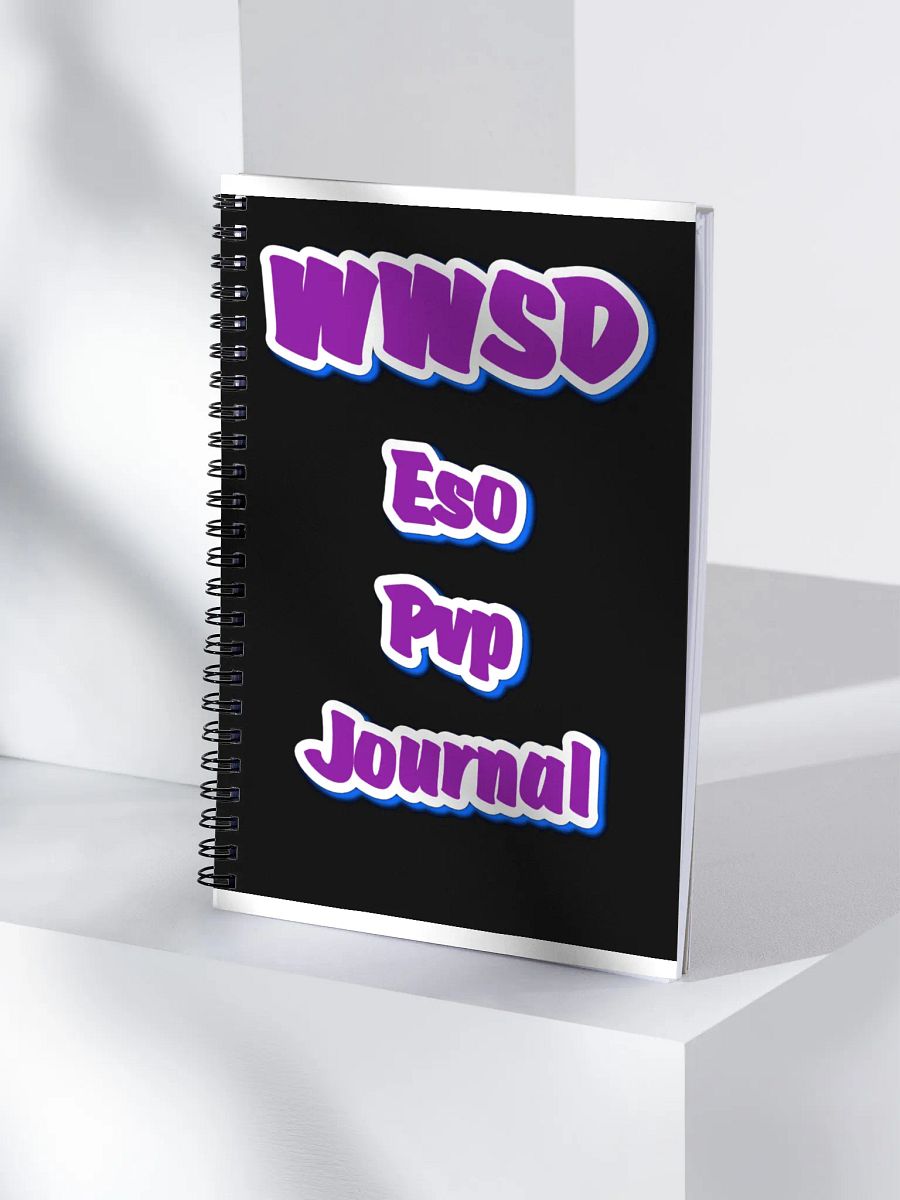 Eso Pvp Journal - Customizable Spiral Notebook product image (4)