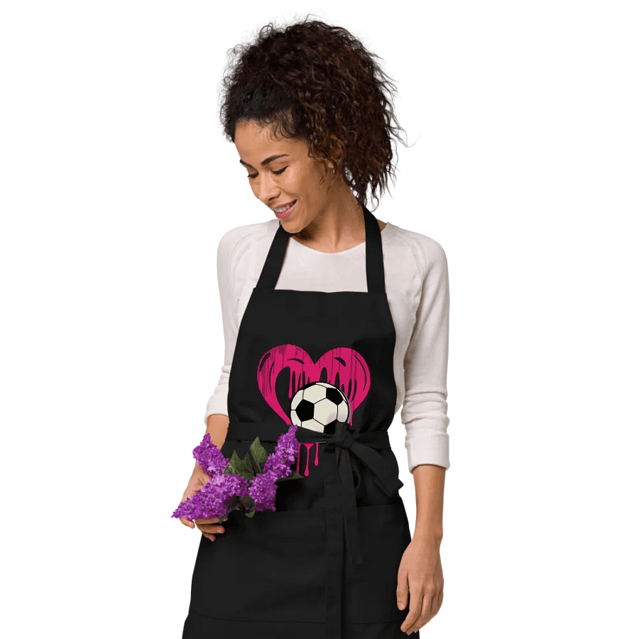 Heart Soccer Love Apron product image (8)
