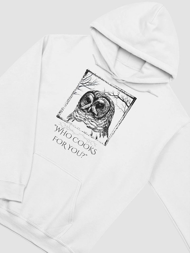 Barred Owl - "Who Cooks For You?" Call Animal Hoodie product image (14)
