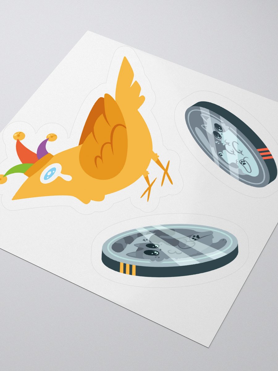 Canary & Cats Sticker Set product image (3)