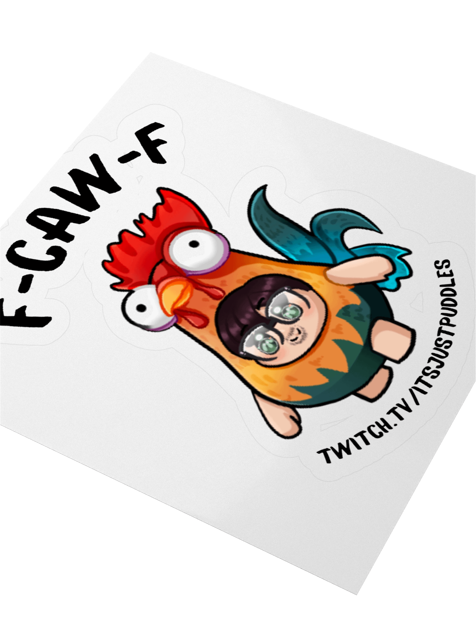 F-CAW-F Chicken Sticker product image (8)