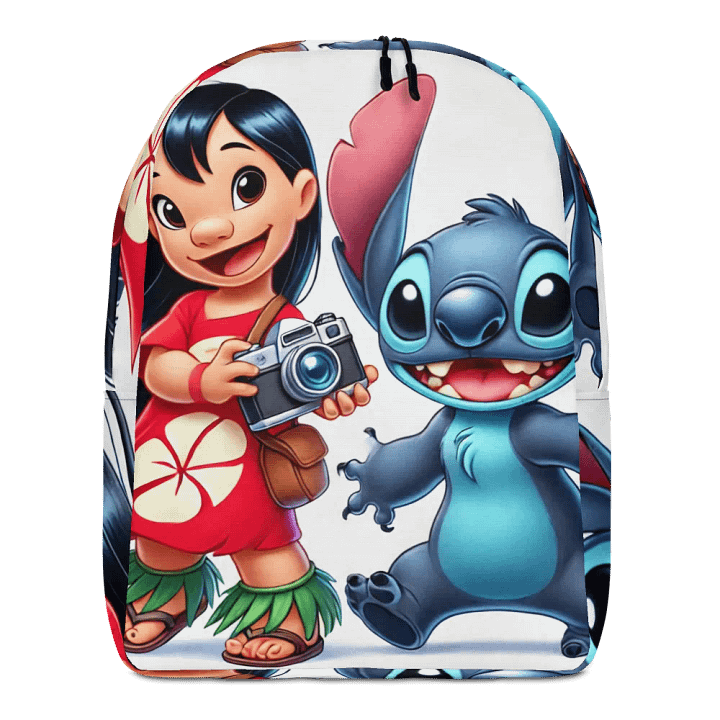 Lilo and Stitch Cheerful Adventure All-Over Print Backpack product image (1)