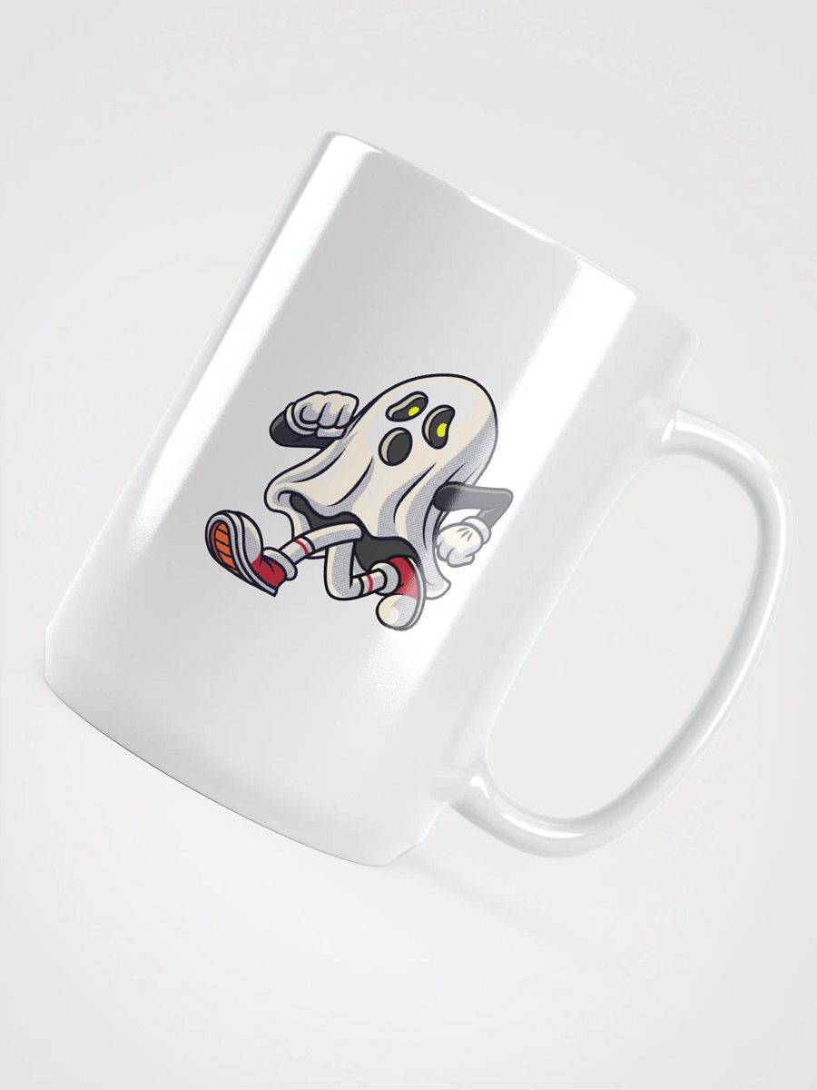 Sneaker Ghost Run White Glossy Mug product image (4)