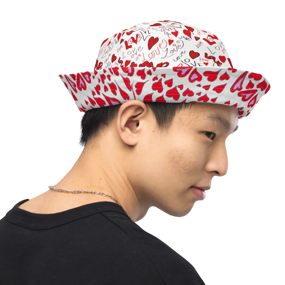 Love and Hearts Bucket Hat product image (12)